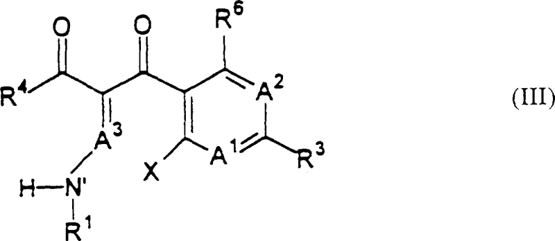 Chemical structure of Formula III quinolone precursor intermediate
