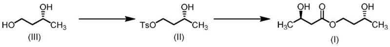 General reaction scheme showing the conversion of Compound III to Compound II and finally to Compound I