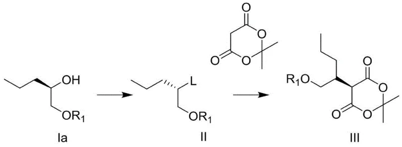 Synthesis of intermediate Formula III via inversion of configuration