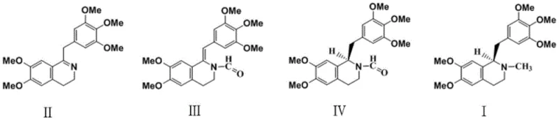 Novel three-step synthetic route for (R)-5'-methoxylaudanosine showing high yield and purity