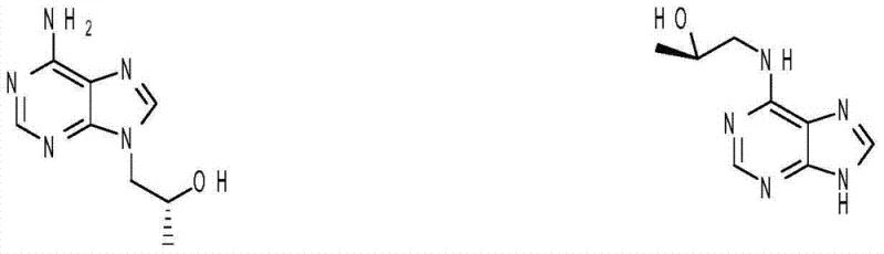 Chemical structures comparing the target N9-alkylated product versus the unwanted N6-alkylated byproduct