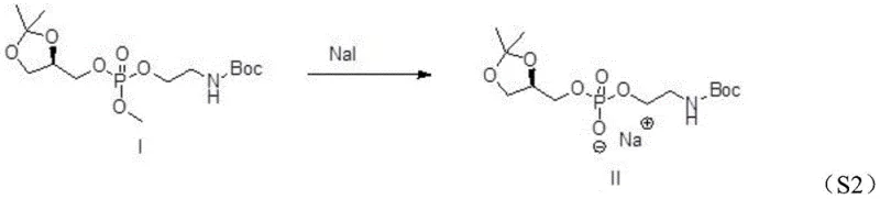 Step S2 Substitution reaction with Sodium Iodide
