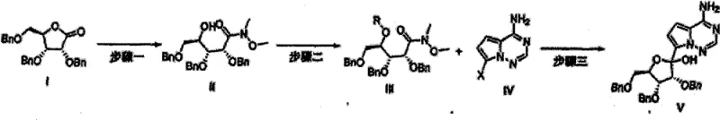 Novel high-yield synthetic route utilizing Weinreb amide intermediate to improve coupling efficiency
