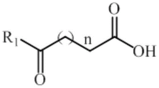 General structural formula of latent chiral carbonyl compounds accepted by the amine dehydrogenase mutants