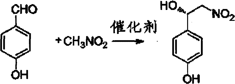 Asymmetric Henry reaction catalyzed by copper-ligand complex forming S-octopamine precursor
