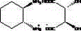 Reaction scheme showing the recovery of (S,S)-cyclohexanediamine salt from process filtrate using D-tartaric acid