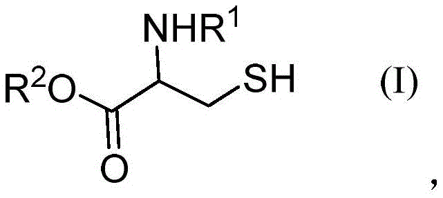 General structure of cysteine derivatives used in the NBS-mediated synthesis