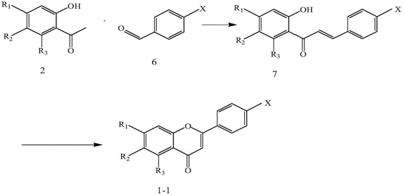 Alternative synthetic route via condensation and cyclization