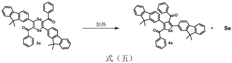 Conversion of 1,4-diselenene to selenophene via heating