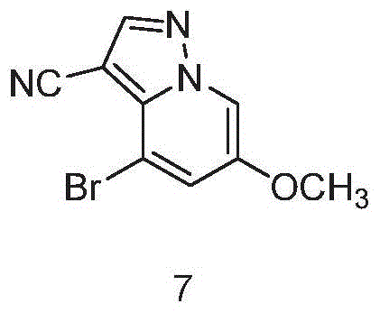 New efficient synthetic route for Compound 7 via Compound 5 and 6
