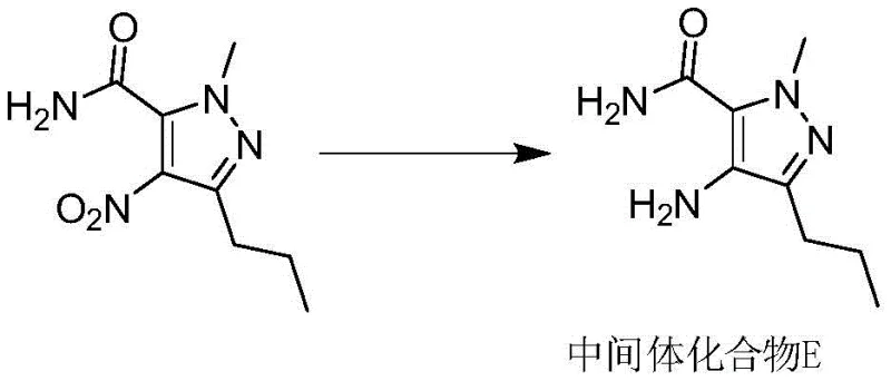 Chemical reduction of nitro-pyrazole derivative to amino-pyrazole using Zinc and Ammonium Chloride