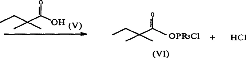 Mechanism of carboxylic acid activation using PR3 and halogen compound