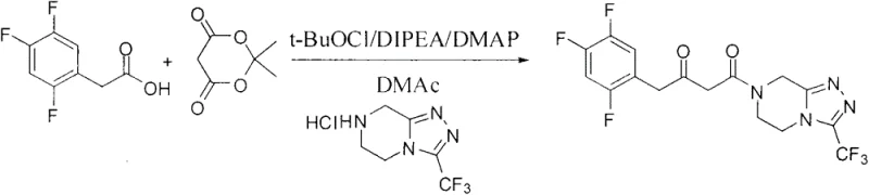 Synthesis of the ketone precursor using pivaloyl chloride activation