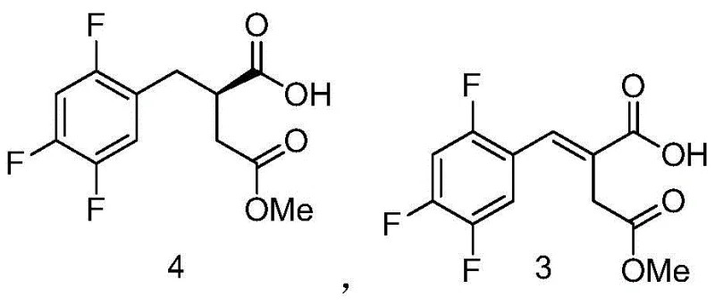 Asymmetric hydrogenation mechanism showing chiral catalyst and high ee value