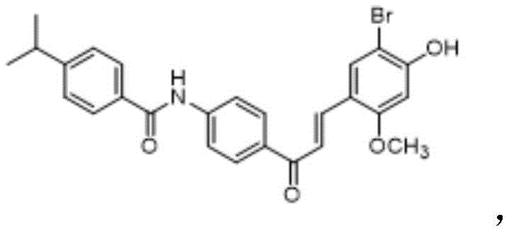 Chemical structure of SN158 antidiabetic intermediate