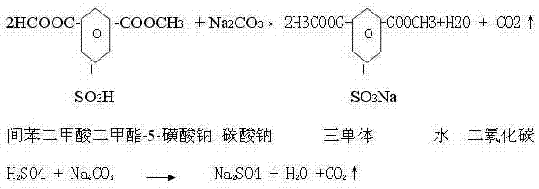 Neutralization reaction with sodium carbonate and recycling of mother liquor components