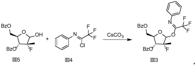 Preparation of the key glycosyl donor Compound 3 from sugar alcohol and imidoyl chloride