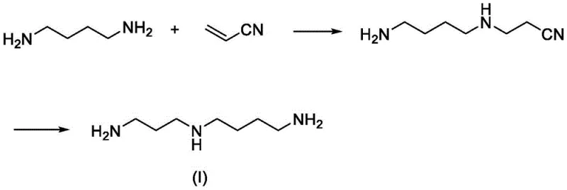 Conventional synthesis route using Michael addition showing low conversion issues