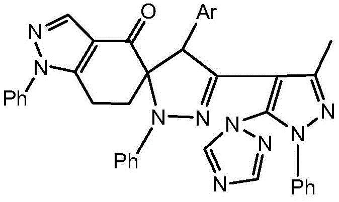 Final 1,3-dipolar cycloaddition yielding the spiro derivative