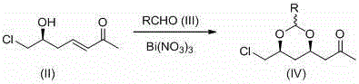 Novel synthetic route using Bismuth Nitrate and Haloform reaction