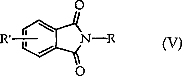 Structure of N-alkylphthalimide reactant V
