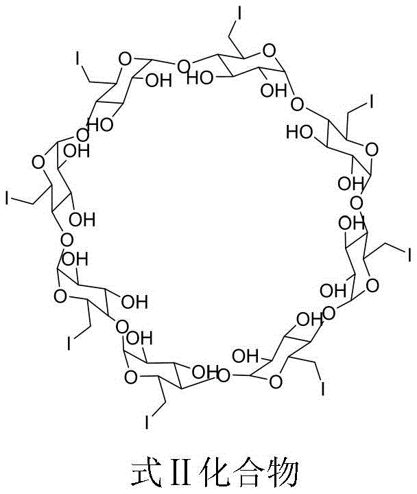 Structure of 6-fully-deoxy-6-fully-iodo-gamma-cyclodextrin (gamma-ICD) intermediate