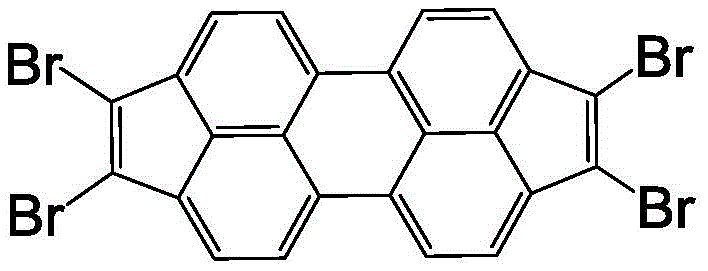General reaction scheme showing the conversion of tetrahydro precursor to tetrabromo product