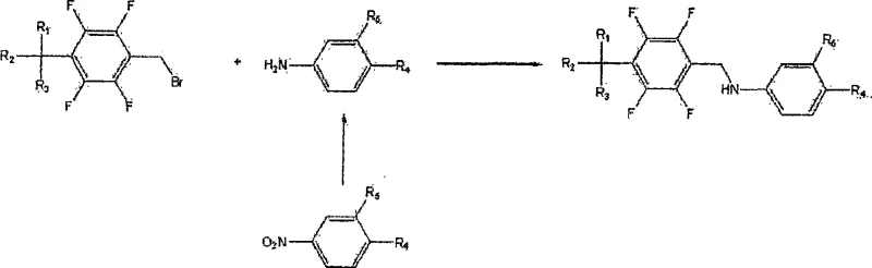 Reaction Scheme II showing the conventional direct alkylation method leading to dimer impurities