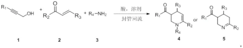 Specific reaction equation detailing the formation of product 4 and product 5