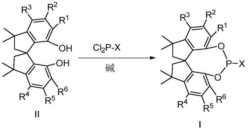 Synthesis of monophosphine ligands from diol intermediate via phosphorylation
