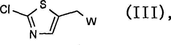 Chemical structure of Formula III intermediate showing chloromethyl thiazole core