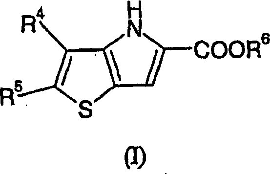 General structure of thienopyrrole derivatives (Formula I) targeted by the novel synthesis process