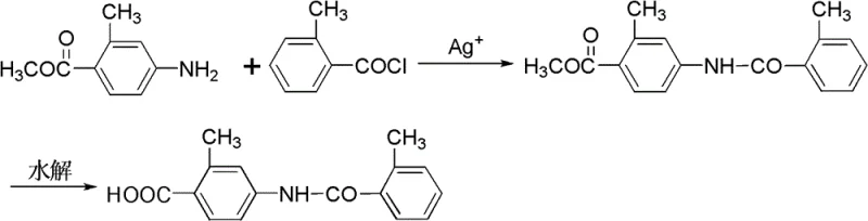 Novel Silver-Mediated Acylation and Hydrolysis Route