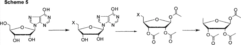 Novel patented synthesis route using selective halogenation and catalytic reduction