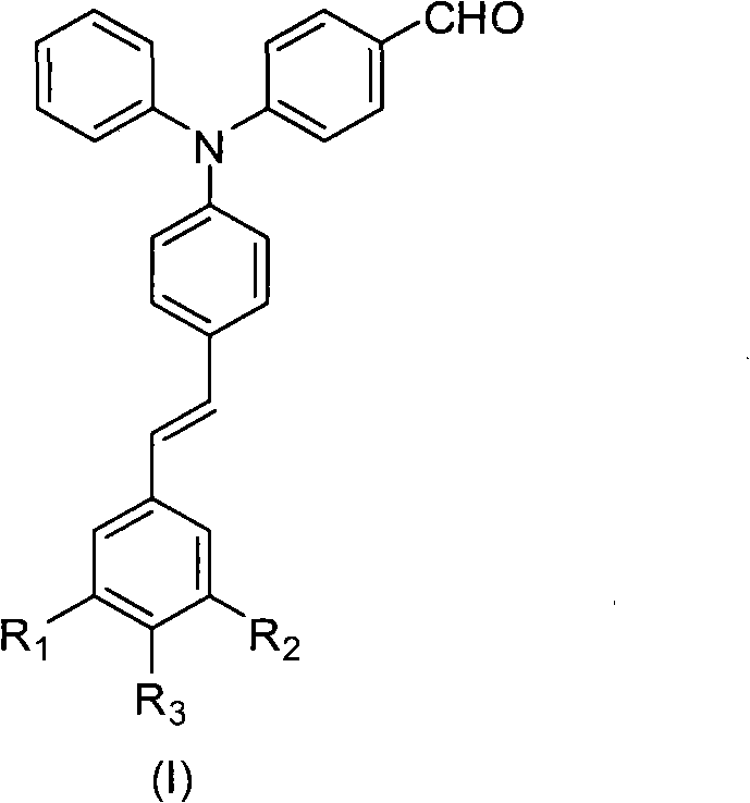 General chemical structure of triphenylamine-based visible light photosensitizer with variable substituents