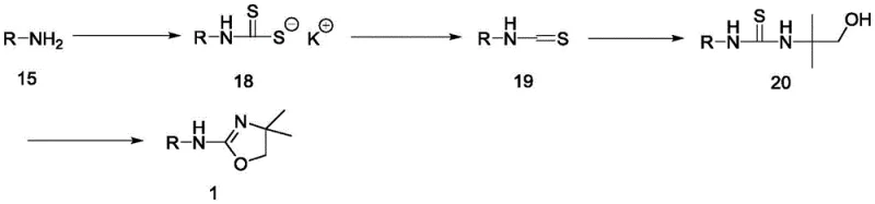 New synthetic route converting amine intermediate to Tucatinib via thiourea cyclization