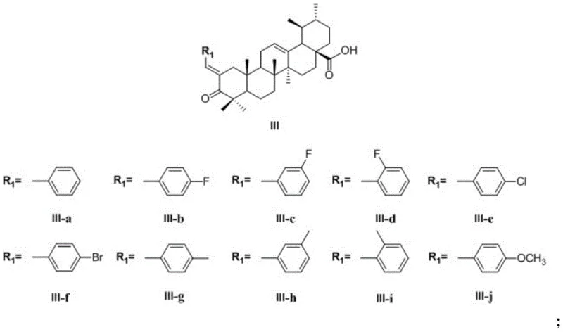 Structure of benzylidene ursolic acid derivatives formed via Claisen-Schmidt condensation