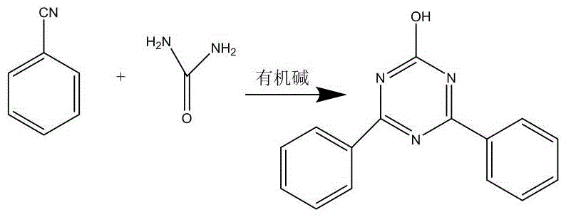 Conventional cyclization synthesis route showing low yield and multi-step complexity