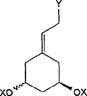 General Formula I structure of Vitamin D A-ring precursors