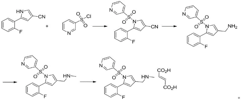Prior art route involving heavy metal catalysis and toxic formaldehyde reagents