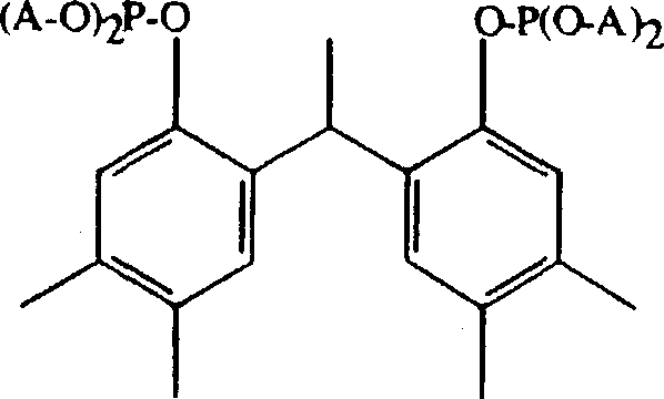 Specific ligand structure Formula XI used in hydrocyanation examples