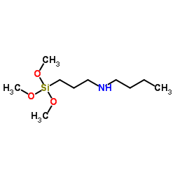 N-(3-trimethoxysilylpropyl)butan-1-amine_31024-56-3