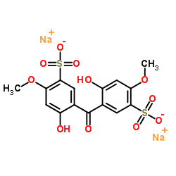2,2'-Dihydroxy-4,4'-dimethoxybenzophenone-5,5'-disulphonic acid sodium salt_76656-36-5