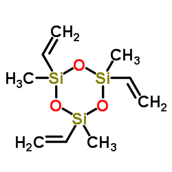 Cyclotrisiloxane, 2,4,6-triethenyl-2,4,6-trimethyl-_3901-77-7