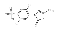 1-(2,5-Dichloro-4-sulfophenyl)-3-methyl-5-pyrazolone Monohydrate_84-57-1