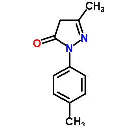 2,4-Dihydro-5-methyl-2-(4-methylphenyl)-3H-pyrazol-3-one_86-92-0