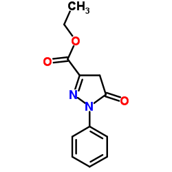 Ethyl 5-oxo-1-phenyl-2-pyrazoline-3-carboxylate_89-33-8