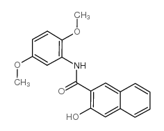 N-(2,5-dimethoxyphenyl)-3-hydroxynaphthalene-2-carboxamide_92-73-9