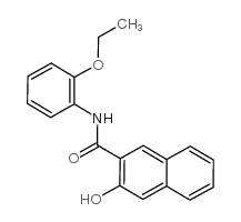 3-Hydroxy-2-naphthoyl-ortho-phenetidide_92-74-0