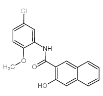 N-(5-chloro-2-methoxyphenyl)-3-hydroxynaphthalene-2-carboxamide_137-52-0